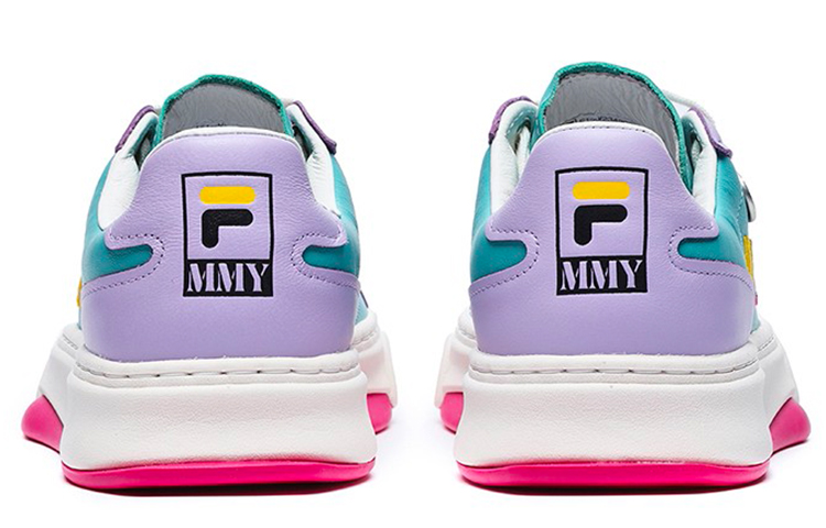 MIHARA YASUHIRO x FILA FM-4 -4 Wear-Resistant Low-Top Skateboard Shoes Women's Blue Green Purple купить в интернет-магазине Yoocart с быстрой доставкой по России.