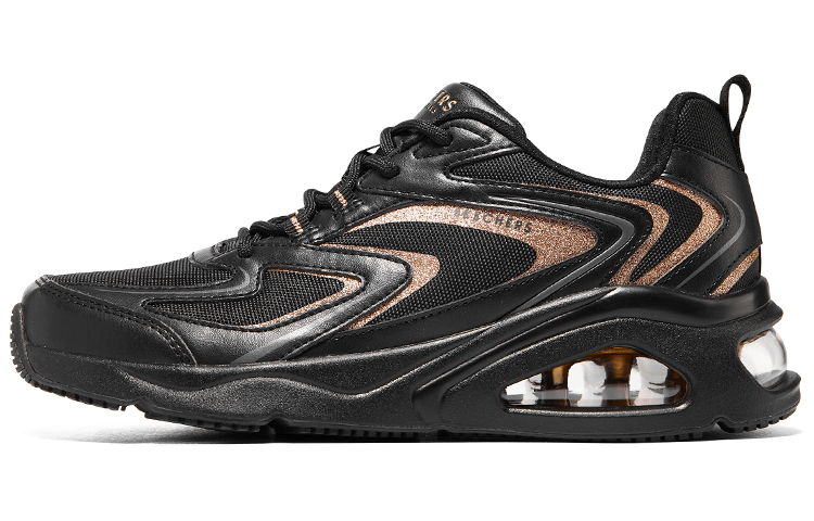 Skechers Tres Air 'Shimm Airy   Black Rose Gold' Women's