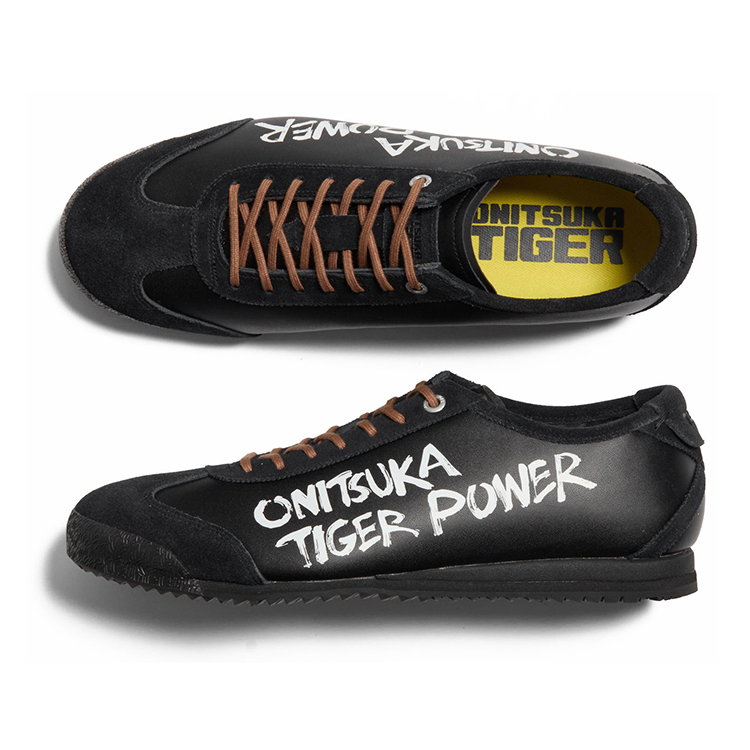 Onitsuka Tiger MEXICO 66 Abrasion Resistant Low Top Casual Shoes Unisex Black купить в интернет-магазине Yoocart с быстрой доставкой по России.