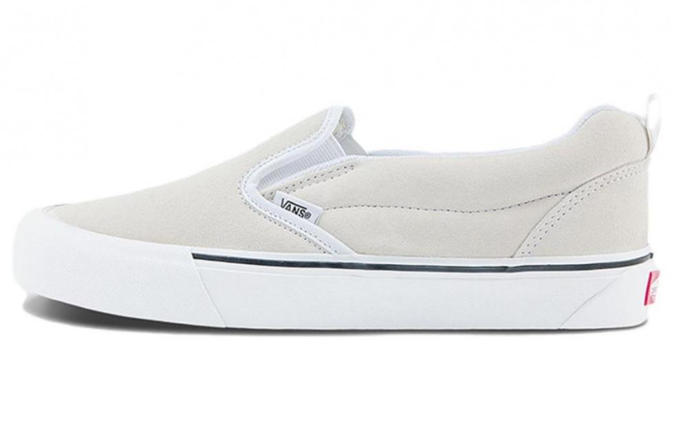 Slip On Knu Vans 'True White'
