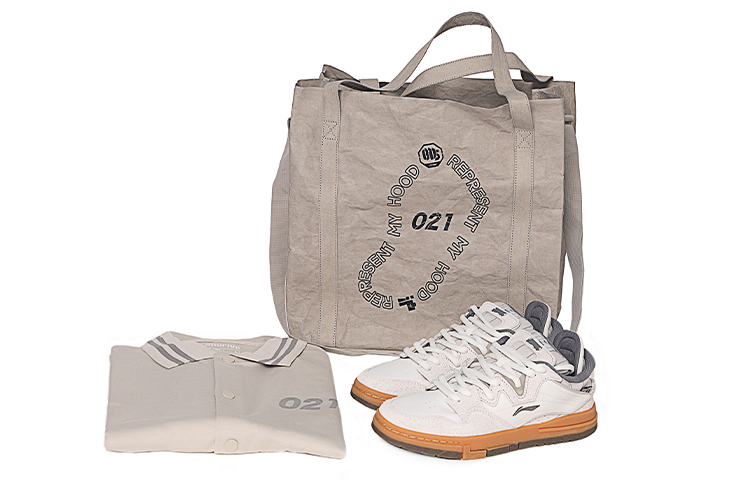 LiNing Wave Pro Low-Top Skateboard Shoes Men's Gray White