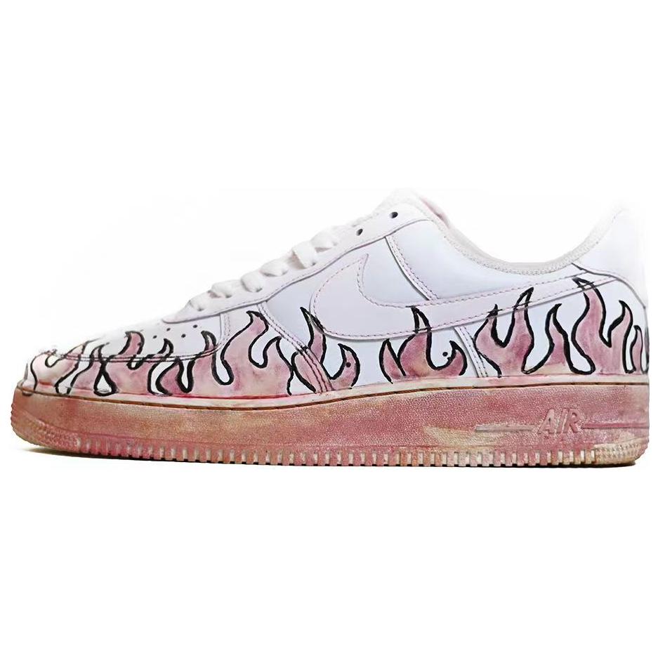 Nike Air Force 1 Low Low-Top Skateboard Shoes Women's Pink