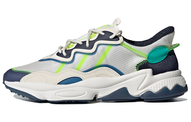 Adidas Originals Ozweego Core White Signal Green