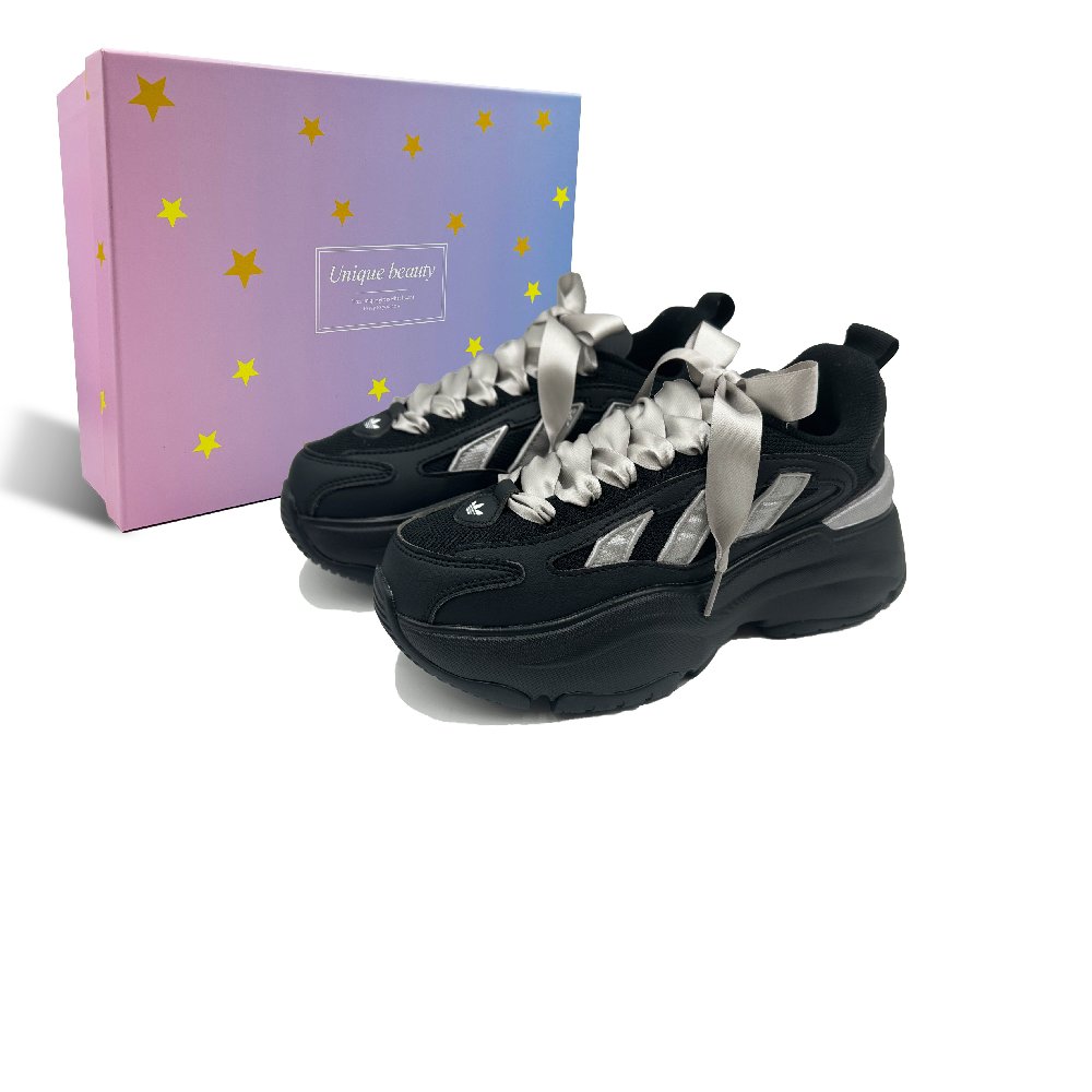 Adidas Originals OZGAIA Casual Shoes Women's Low-Top Black/Silver