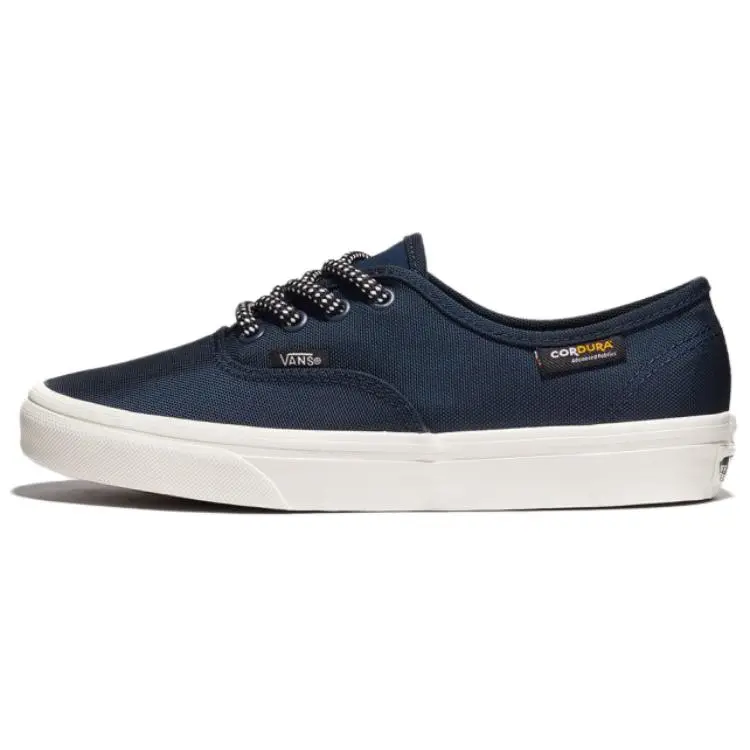 Vans Authentic Abrasion Resistant Low top Skateboard Shoes Unisex Blue