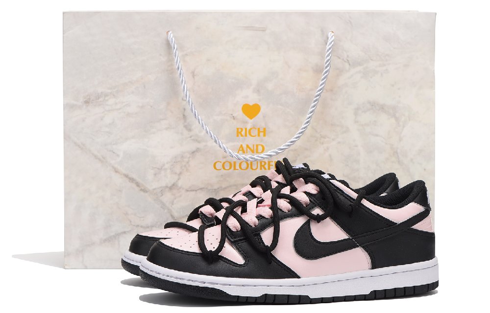 Nike Dunk Low Petro Black Low-Top Skateboard Shoes GS Black