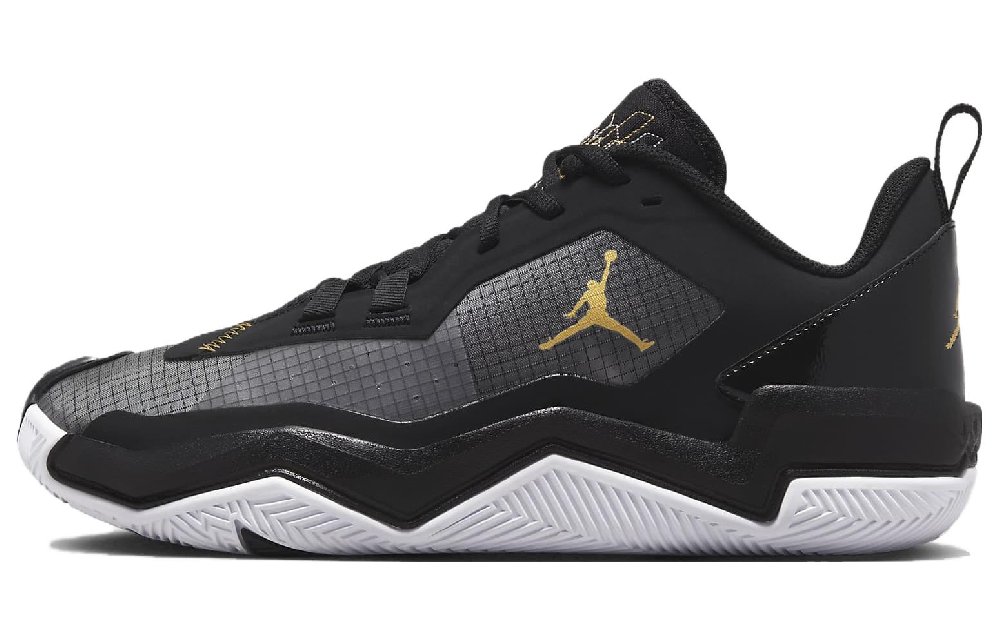 Jordan One Take 4 Black White Metallic Gold