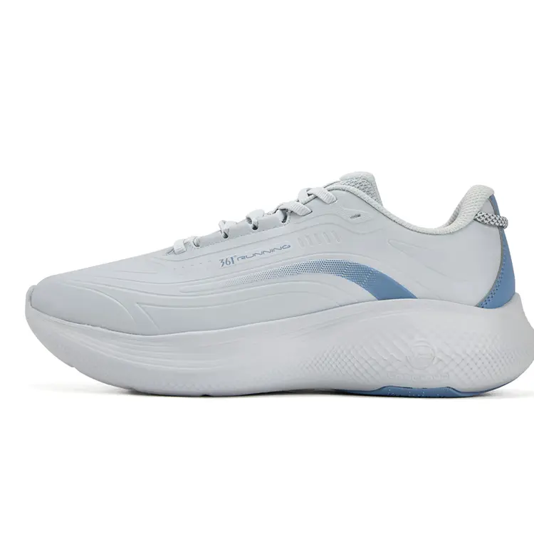 361° Cushioning, Wear Resistant Low top Casual Running Shoes Men's Antique Gray Blue
