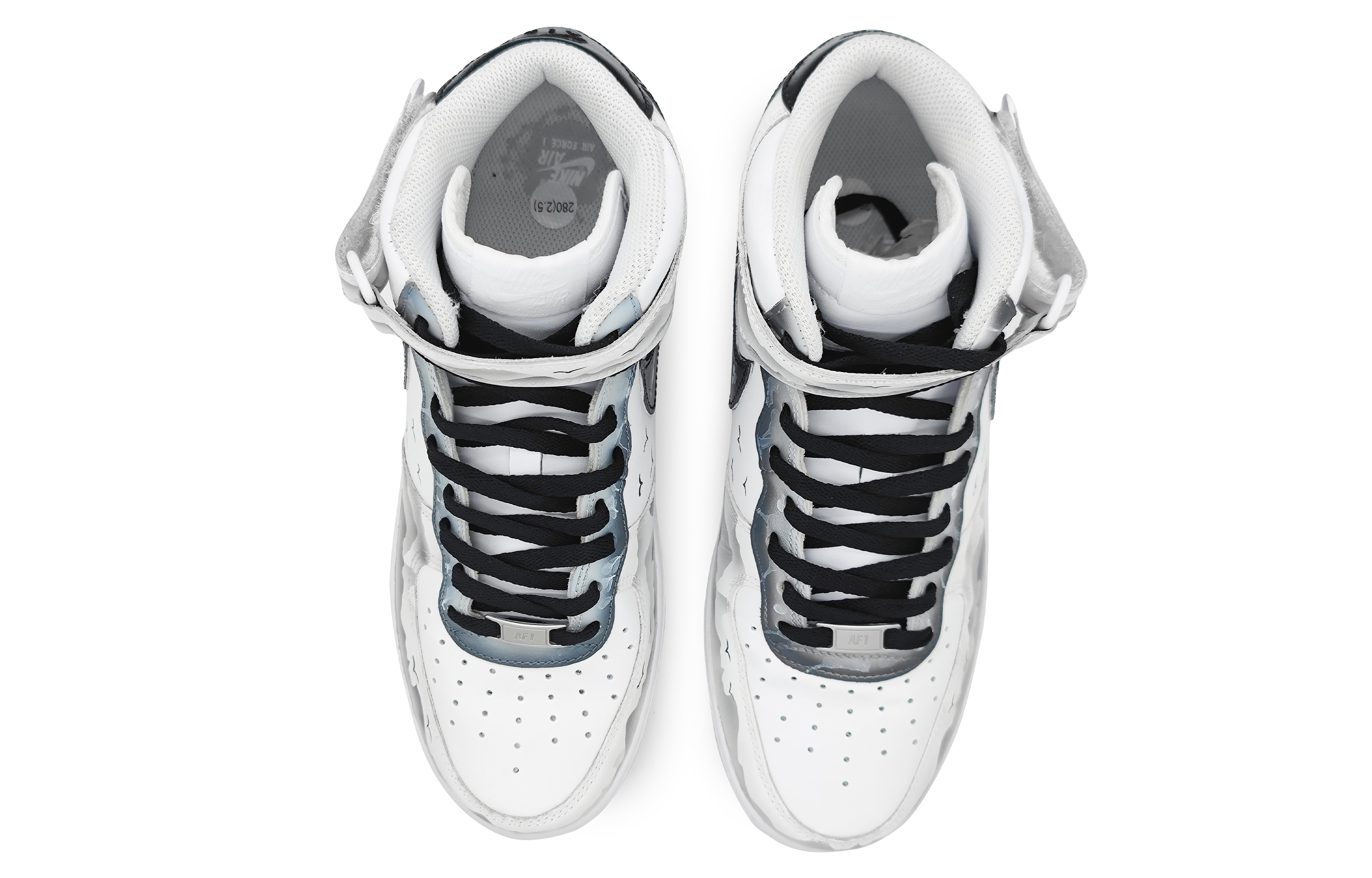 Nike Air Force 1 '07 Mid-Top Skateboard Shoes Men's Black купить в интернет-магазине Yoocart с быстрой доставкой по России.