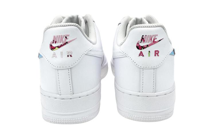 Nike Air Force 1 LE Slip-Resistant Cushioning Wear-Resistant Low-Top Skateboard Shoes GS White Blue Pink купить в интернет-магазине Yoocart с быстрой доставкой по России.