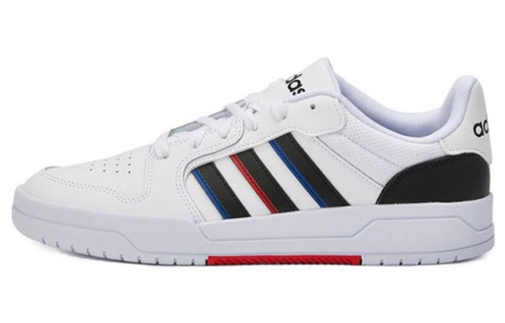 Adidas Neo Entrap Triple Reprise Collection Marsh Green Heartbeat Low-Top Skateboard Shoes Men's White Black Green
