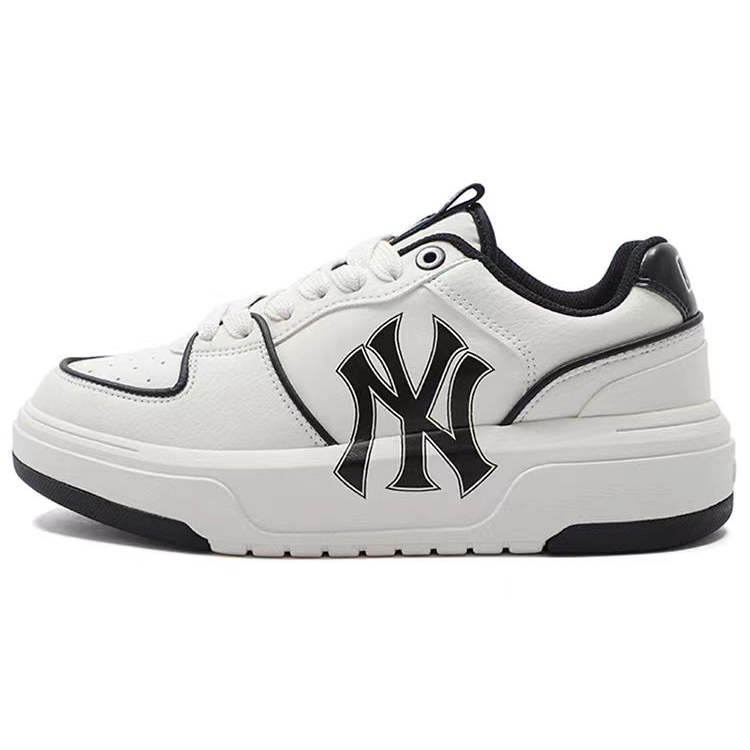 MLB Chunky Liner Skateboard Shoes Unisex Low Top White/Yellow