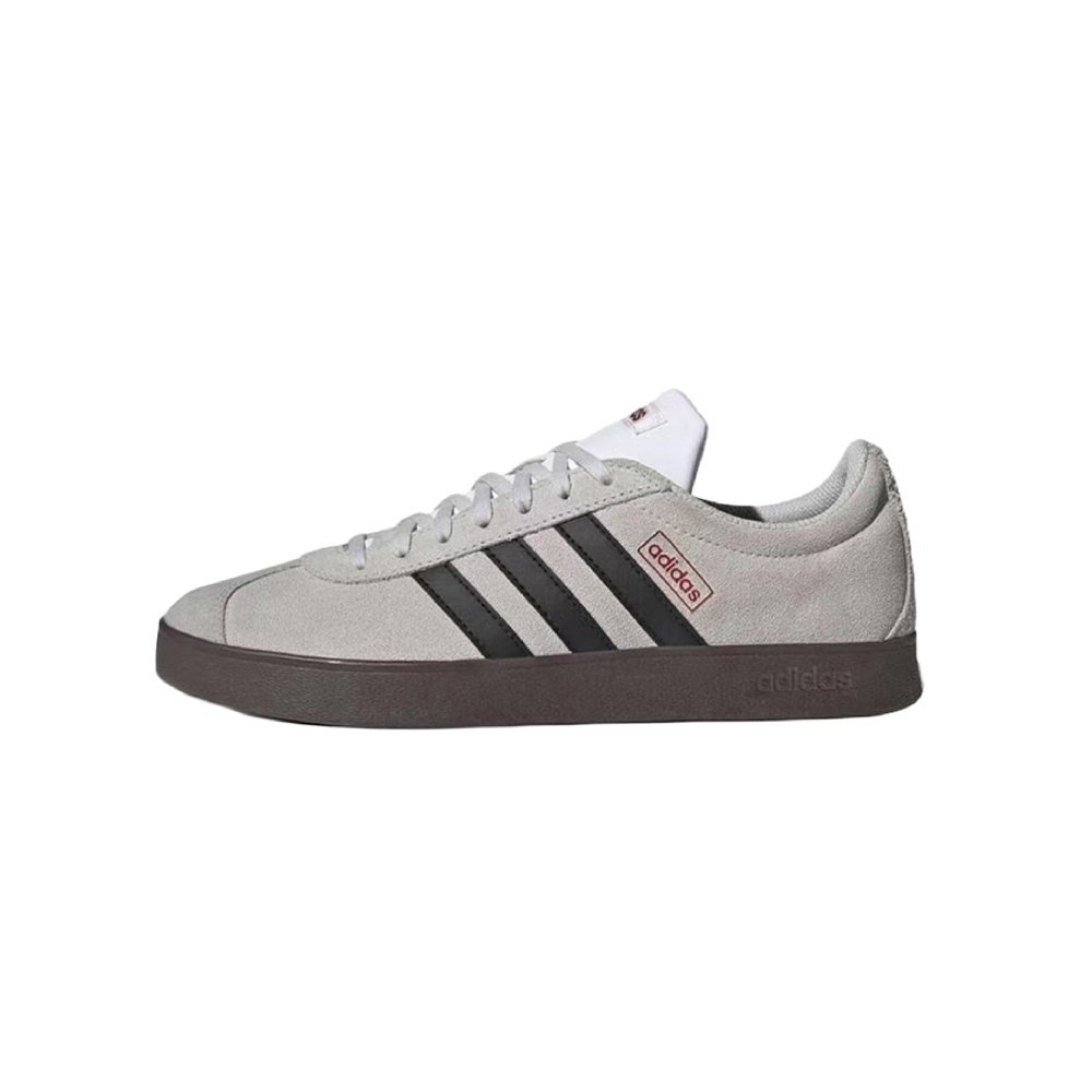 Adidas Neo VL Court 2.0 Anti Slip Wear Resistant Low Top Skateboard Shoes Unisex Yellow Brown
