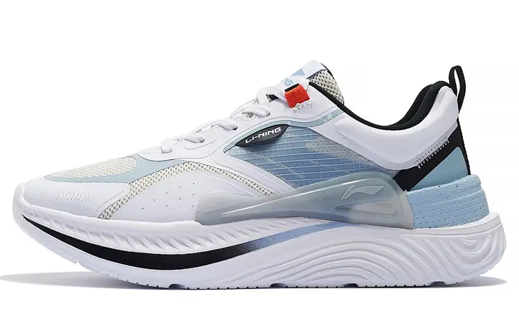 LiNing Shock Absorbers Slip Resistant Abrasion Resistant Breathable Low top Casual Shoes Men's