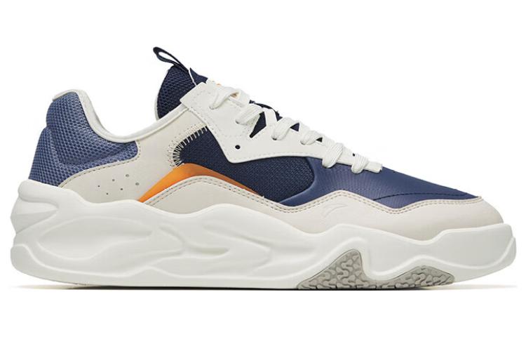 Anta Tianxing 2 Slip Resistant Abrasion Resistant Low top Sports Casual Shoes Men's Ink Blue