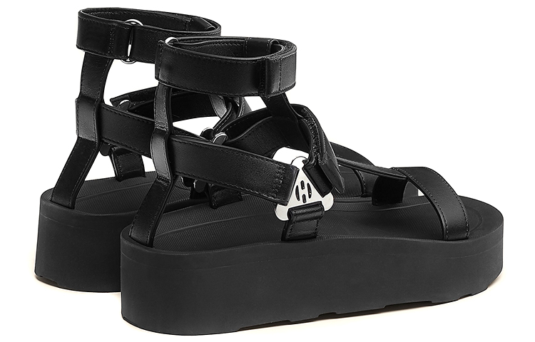 HERMES Enid Strap Sandals Women's Black купить в интернет-магазине Yoocart с быстрой доставкой по России.