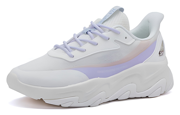 361° Chunky Sneakers Women's Low top Feather White/Hyacinth Purple