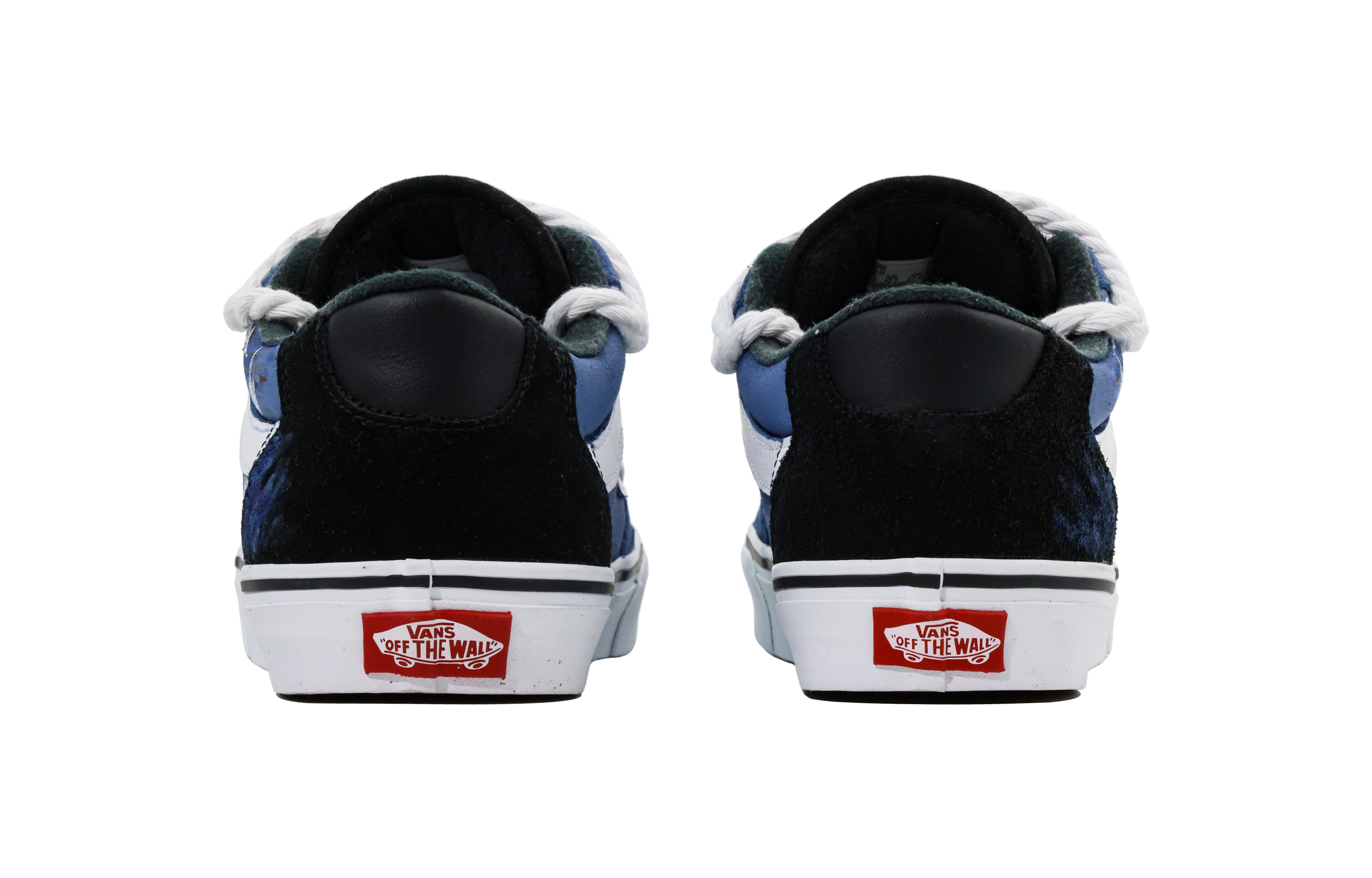 Vans Faulkner Fine Feather Abrasion Resistant Low top Skateboard Shoes Unisex Blue White купить в интернет-магазине Yoocart с быстрой доставкой по России.