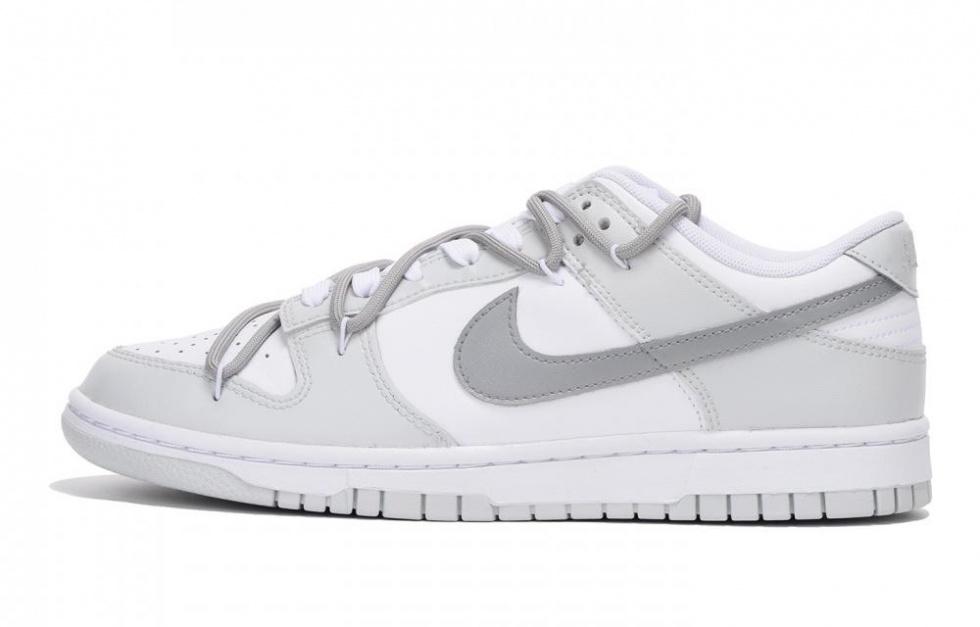 Nike Dunk Skateboard Shoes Women's Low-Top White