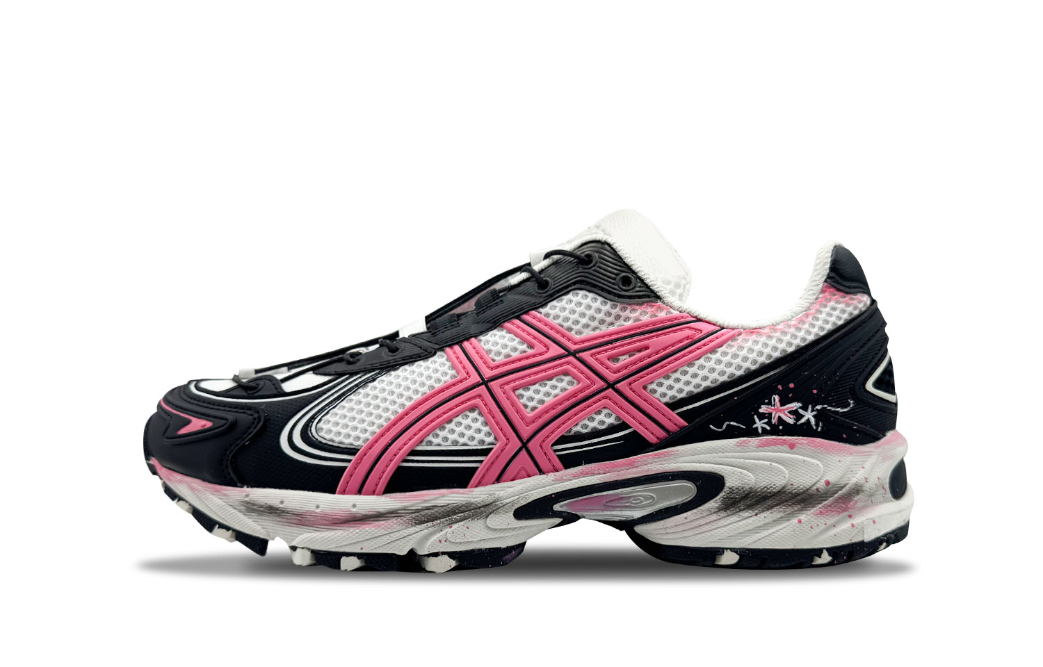 ASICS Gel Kahana TR V4 Low top Casual Shoes Unisex Pink Black