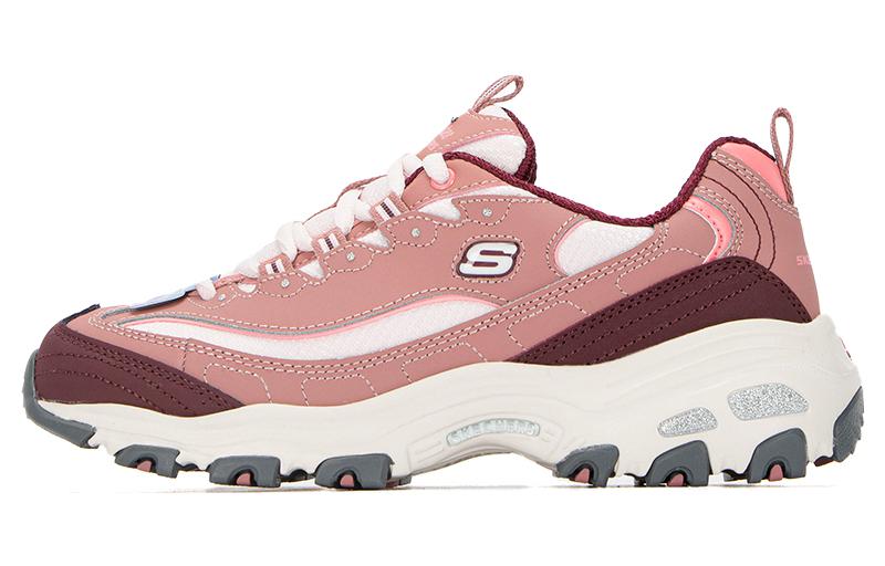 Skechers D Lites Shoes 'Pink Red' Women's