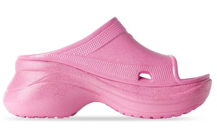 Balenciaga X Crocs Pool Platform Sandals