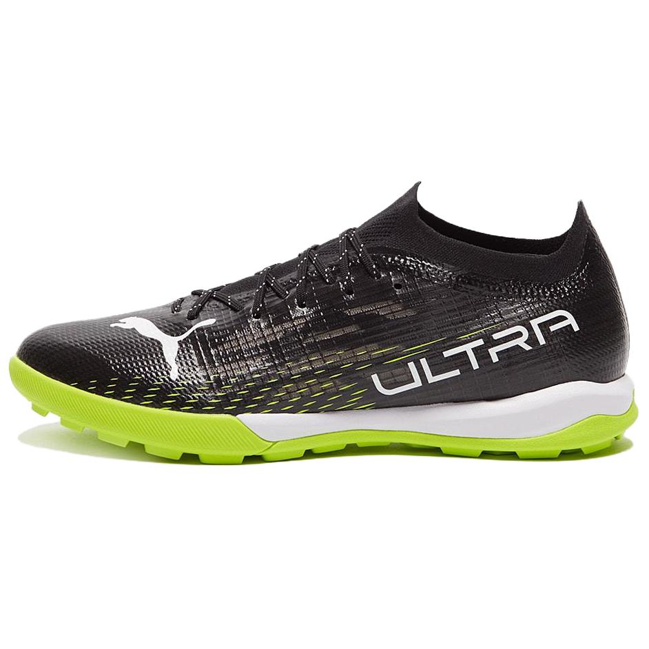 PUMA Ultra 1.3 AG Artificial Ground Artificial Ground Soccer Shoes Men's Black Green White