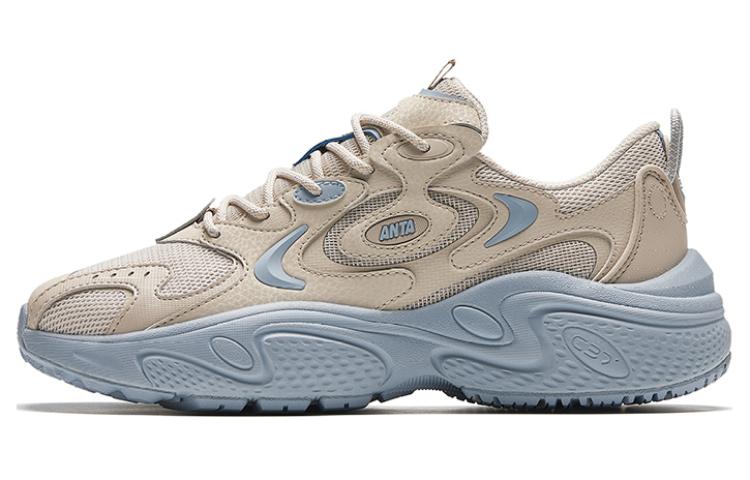 Anta Stars Height Increasing Low-Top Casual Shoes Women's White Blue