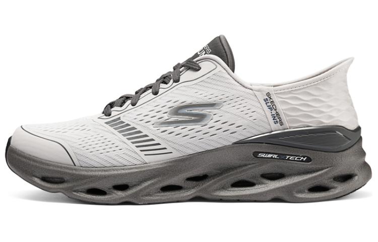 Skechers Low Top Running Shoes Men's Gray