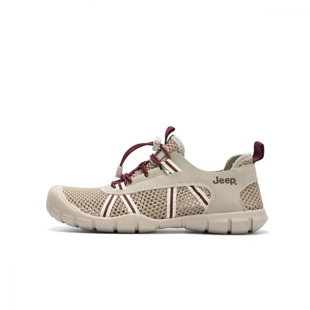 Jeep Cushioning Abrasion Resistant Lightweight Low top Hiking Shoes Women's
