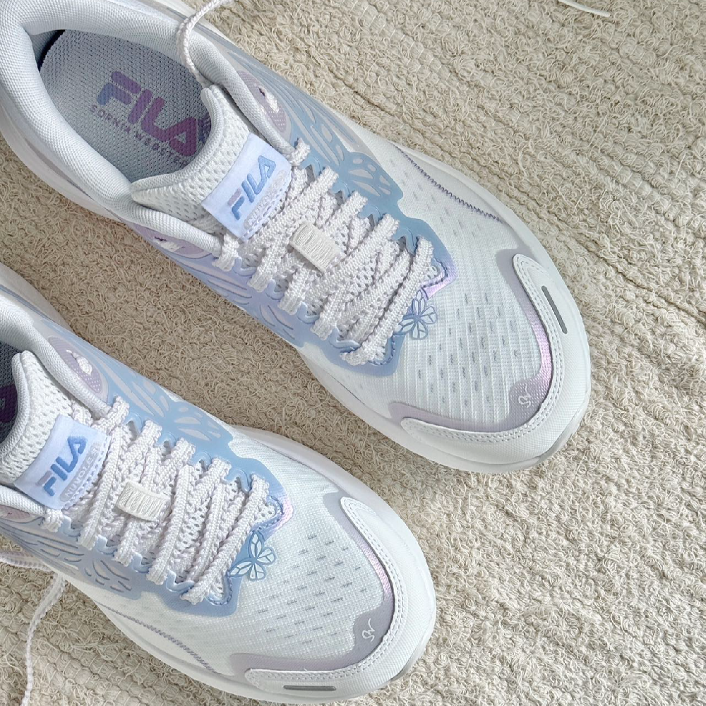 Sophia Webster x FILA NUVOLE 3 Low Top Casual Running Shoes Women's Standard White