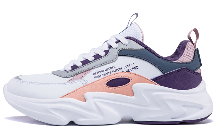 361° Chunky Sneakers Women's Low top 361 Degrees White/Spiritual Purple