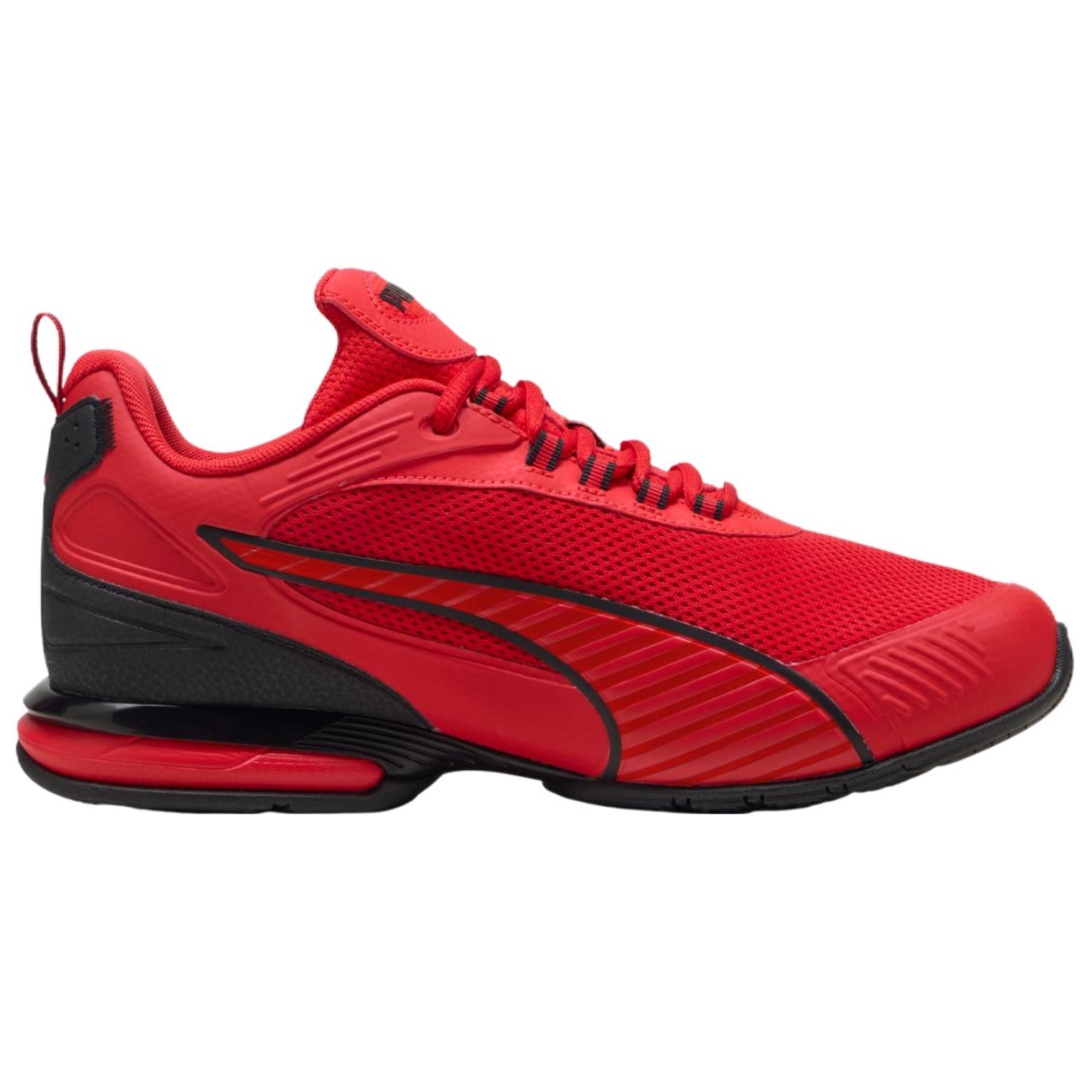 PUMA Magnetic Abrasion Resistant Low top Running Shoes Unisex Red Black