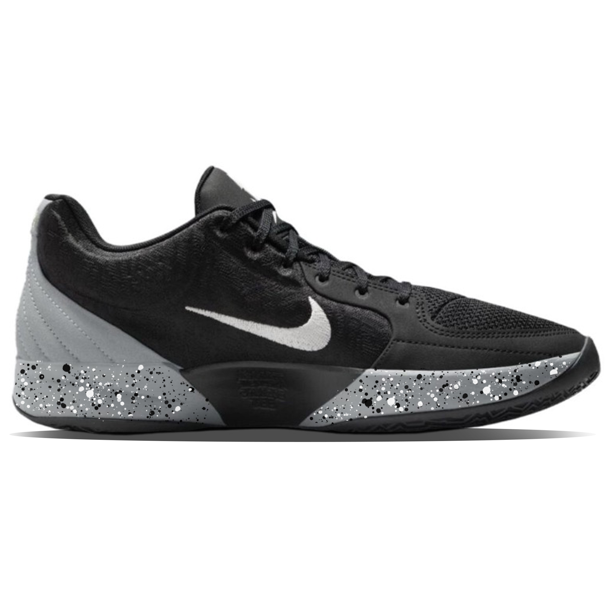 Nike Ja 2 Cushioning Anti-Slip And Wear-Resistant Low-Top Basketball Shoes Men's Black Gray White купить в интернет-магазине Yoocart с быстрой доставкой по России.