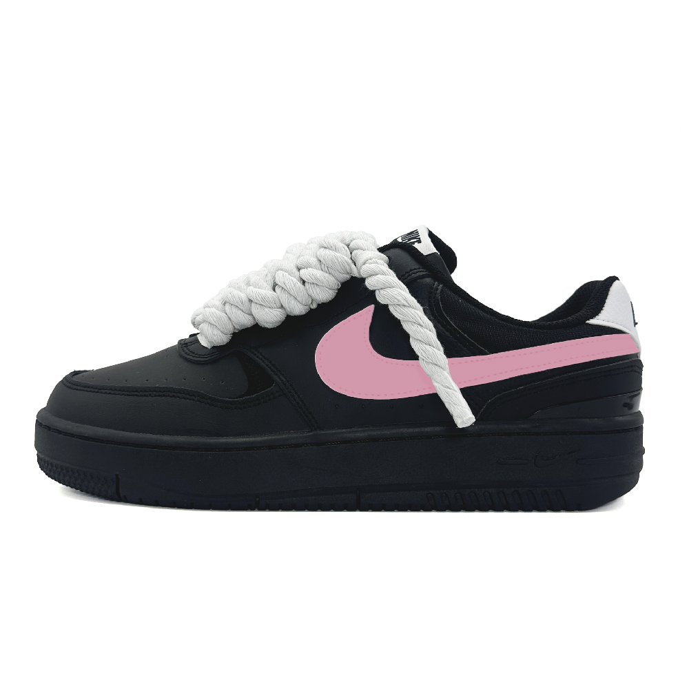 Nike Gamma Force Anti-Slip Wear-Resistant Low-Top Skateboard Shoes Women's Black Pink