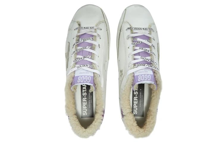 Golden Goose Super Star Brand Low Top Skateboard Shoes Women's Purple Sequins Tail купить в интернет-магазине Yoocart с быстрой доставкой по России.