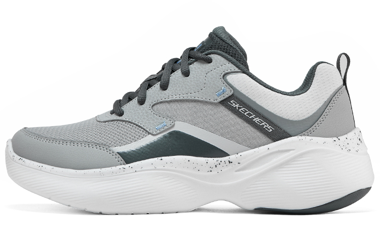 Skechers Cushioning, Wear Resistant Low Top Casual Running Shoes Men's Gray купить в интернет-магазине Yoocart с быстрой доставкой по России.
