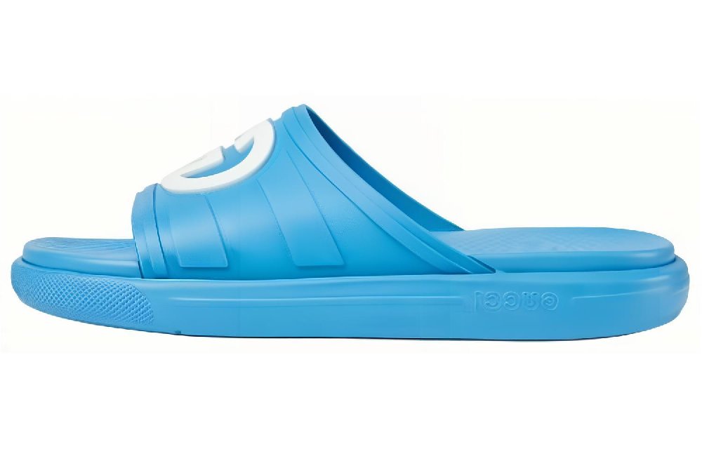 GUCCI Slide 'Interlocking G Super Blue'