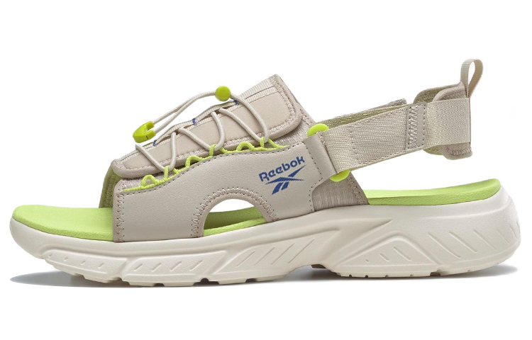 Reebok Hyperium Slides Athleisure Casual Sports Sandals Unisex Brown Green