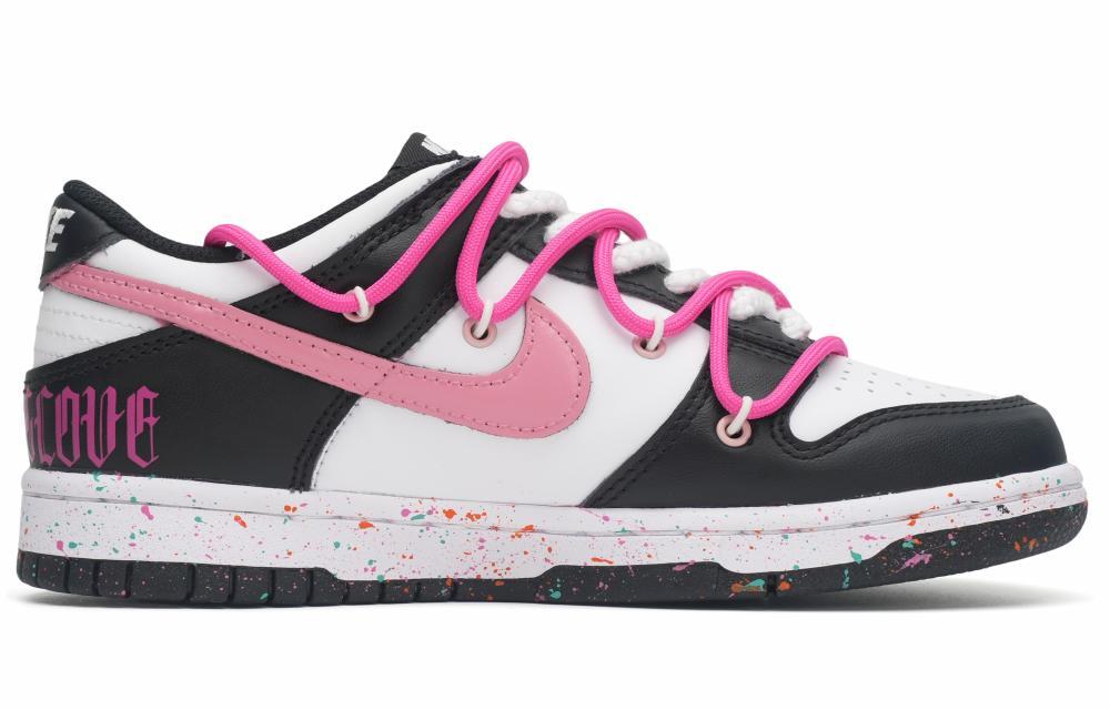 Nike Dunk Anti-Slip Wear-Resistant Low-Top Skateboard Shoes GS Black White Pink купить в интернет-магазине Yoocart с быстрой доставкой по России.