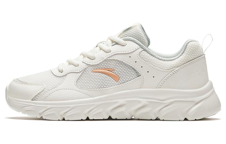 Anta Cushioning, Wear Resistant Low Top Running Shoes Women's White