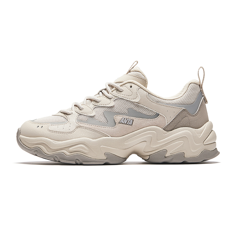 Anta Life Collection Wear-resistant And Lightweight Low-Top Casual Shoes Men's Pine Smoke Gray