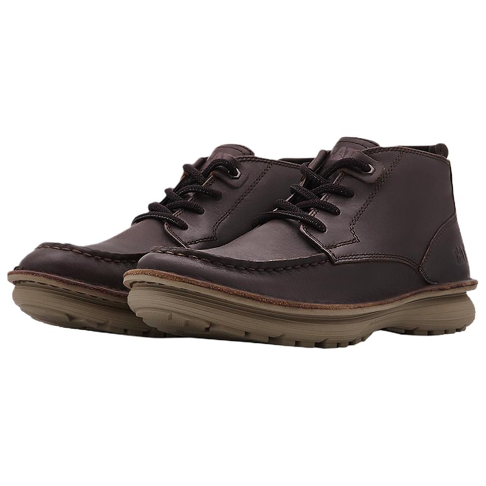 CAT Ankle Boots Men's Dark Umber