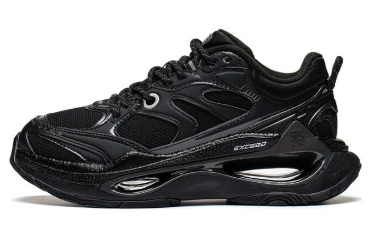 LiNing Transcend Abrasion Resistant Breathable Low Top Casual Shoes Women's Black
