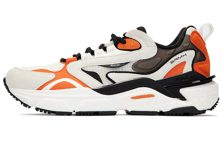 361° Casual Shoes Men's Low top Feather White/Oxidized Orange