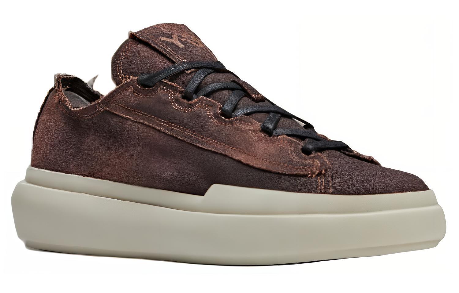 Y-3 Nizza Low-Top Skateboard Shoes Unisex Brown