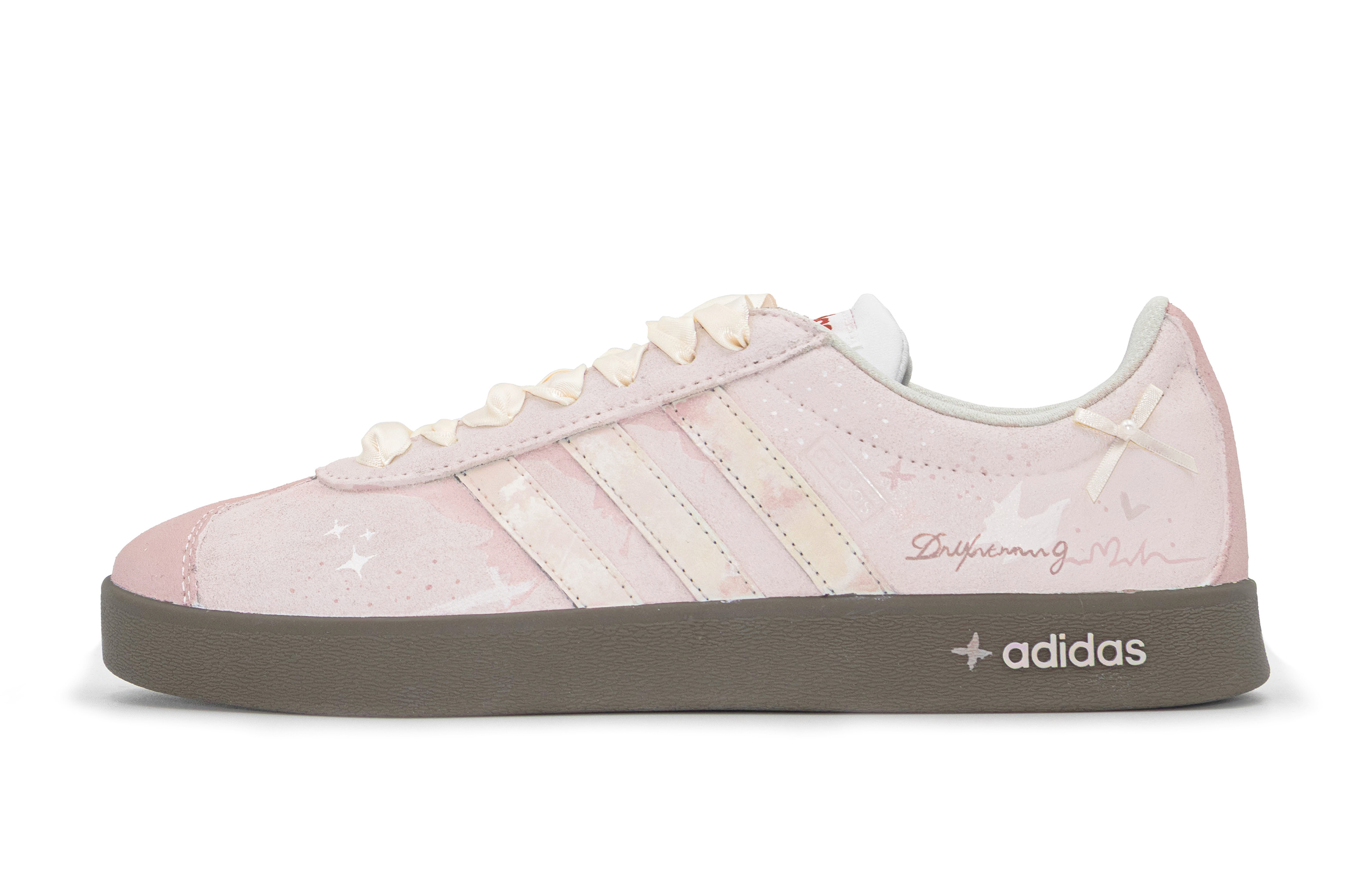 Adidas VL Court 2.0 Skateboard Shoes Unisex Low top Pink купить в интернет-магазине Yoocart с быстрой доставкой по России.