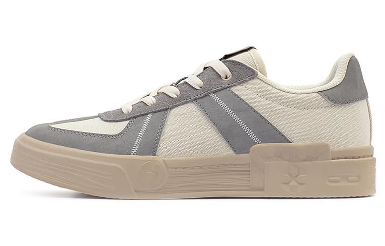361° Anti-Slip Wear-Resistant Low-Top Skateboard Shoes Men's Zinc Iron Gray
