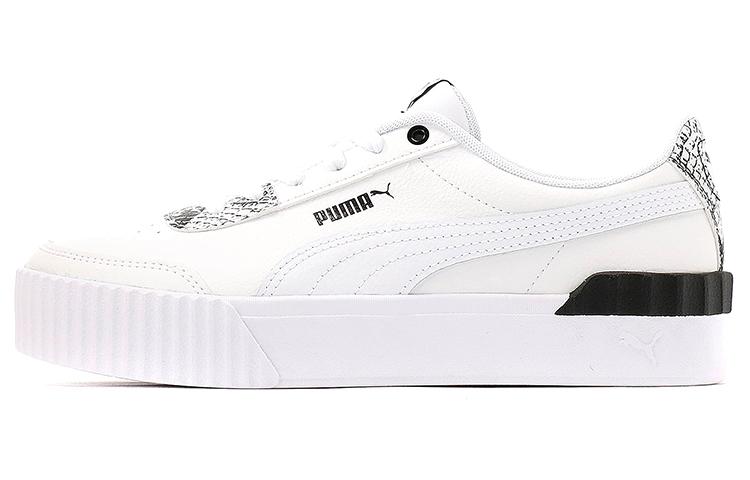 PUMA Carina Lift Casual Shoes For White/Black Women's