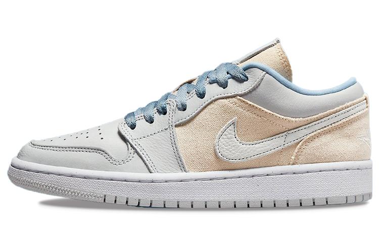 JORDAN 1 Low Se Canvas Iris Whisper Sail Women's